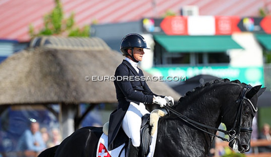Charlotte Lenherr and Dettori at the 2025 CDIO Lier :: Photo © Astrid Appels