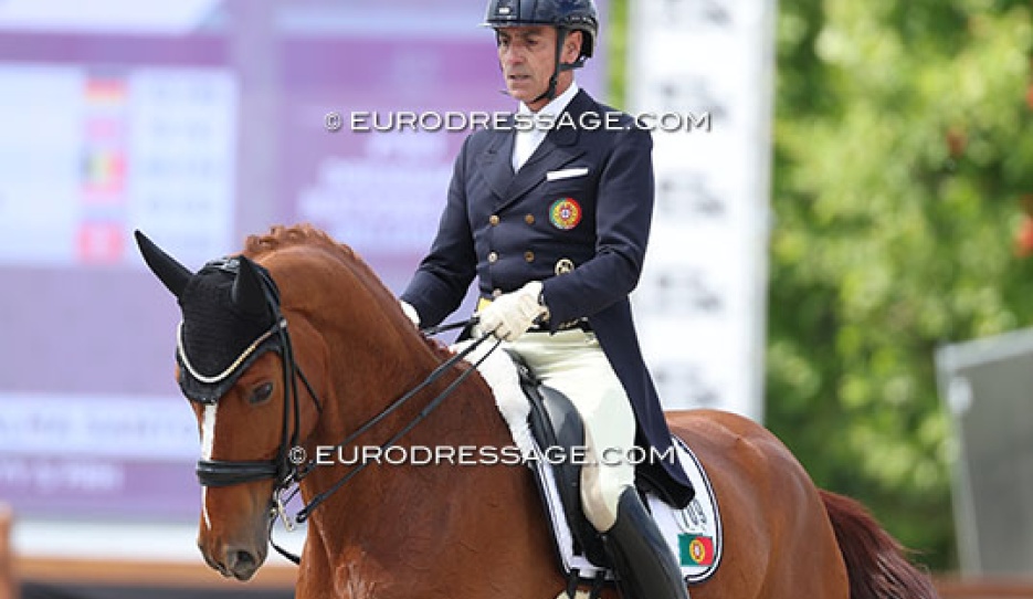 Nuno Palma e Santos and Fortunity S at the 2025 CDIO Lier :: Photo © Astrid Appels