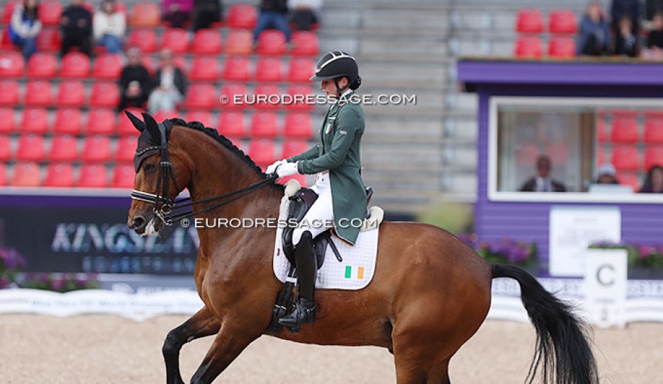 Alex Baker and Dutchman at the 2022 World Championships in Herning :: Photo © Astrid Appels