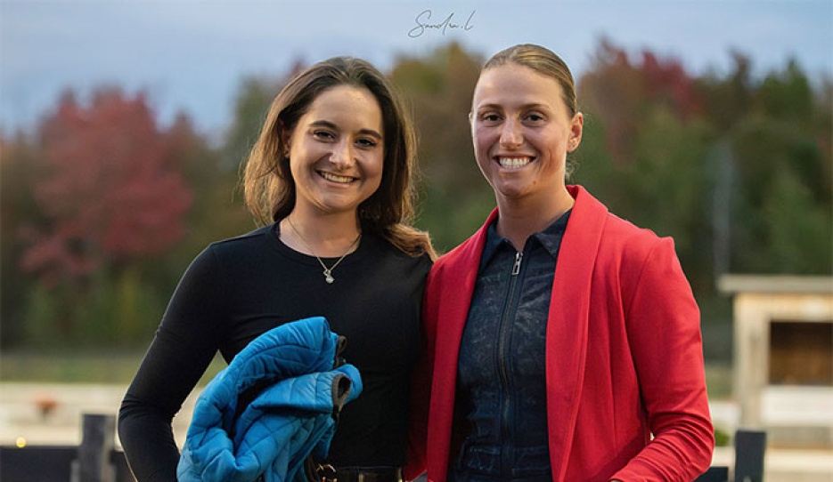Orion Cup U25 Award Presented by Camille Carier Bergeron on behalf of Pia Fortmüller to Brooke Mancusi :: Photo © Sandra Lachèvre