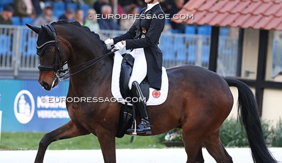 Jessica von Bredow-Werndl on Got It BB at the 2025 CDN Hagen :: Photo © Astrid Appels