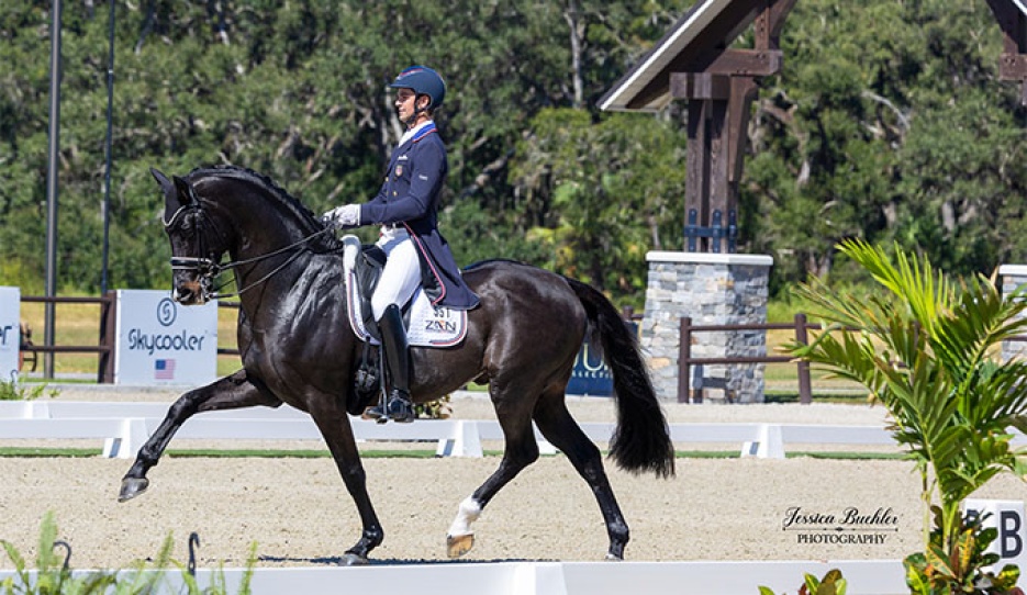 Christian Simonson and Indian Rock at the 2025 CDI-W Myakka City :: Photo © Jessica Buehler