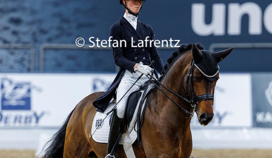 Hannah Laser and Rod Laver at the 2025 CDN Oldenburg :: Photo © Stefan Lafrentz