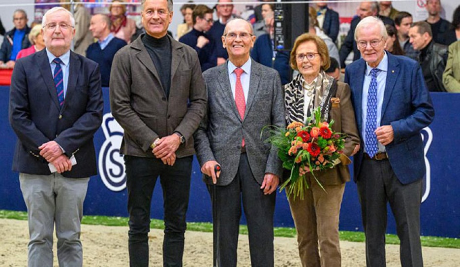 Dr. Wolfgang Schulze-Schleppinghoff, Peter Wendeln, Paul Wendeln, Hilde Wendeln & Uwe Bartels :: Photo © Tanja Becker/Equitaris
