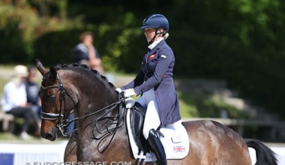 Louise Bell and Into the Blue at the 2019 CDIO Compiegne :: Photo © Astrid Appels