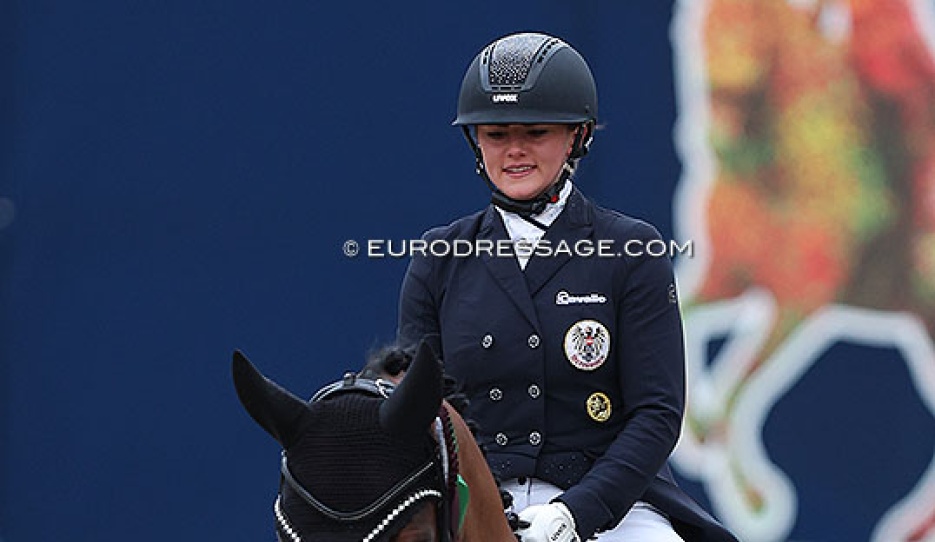Diana Porsche on Kentucky at the 2024 CDI Hagen :: Photo © Astrid Appels