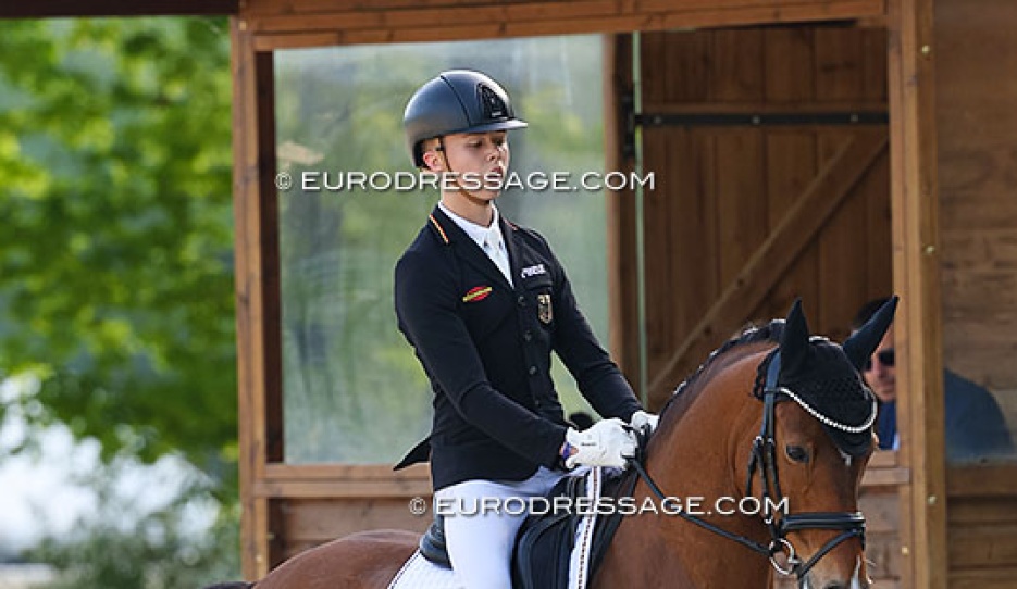 Mats Buck and Assenmachers Gentleman at the 2025 CDIO Compiegne :: Photo © Astrid Appels