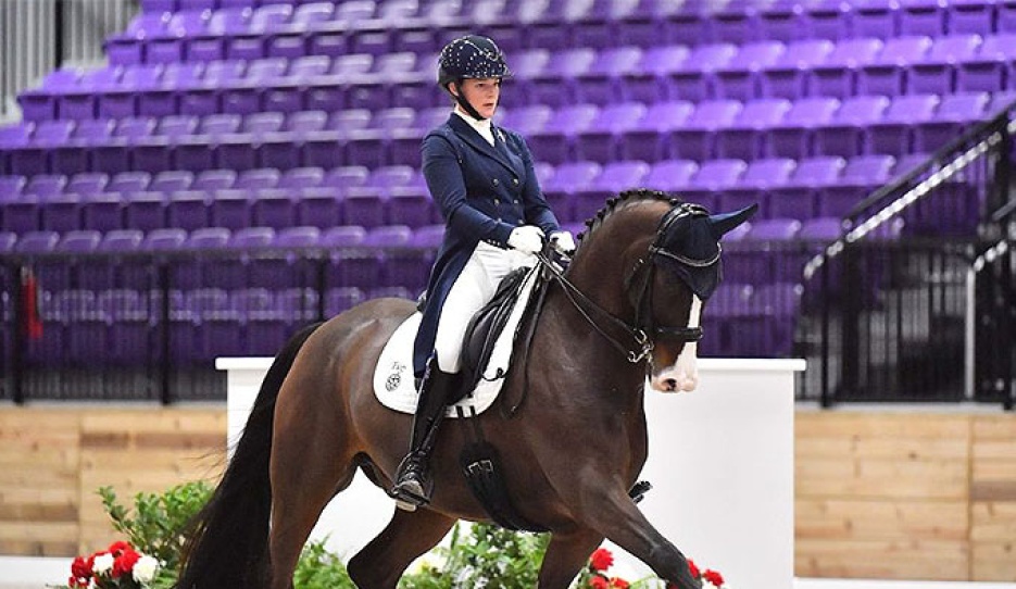 Meagan Davis and Toronto Lightfoot at the 2025 CDI-W Ocala :: Photo © Andrew Ryback