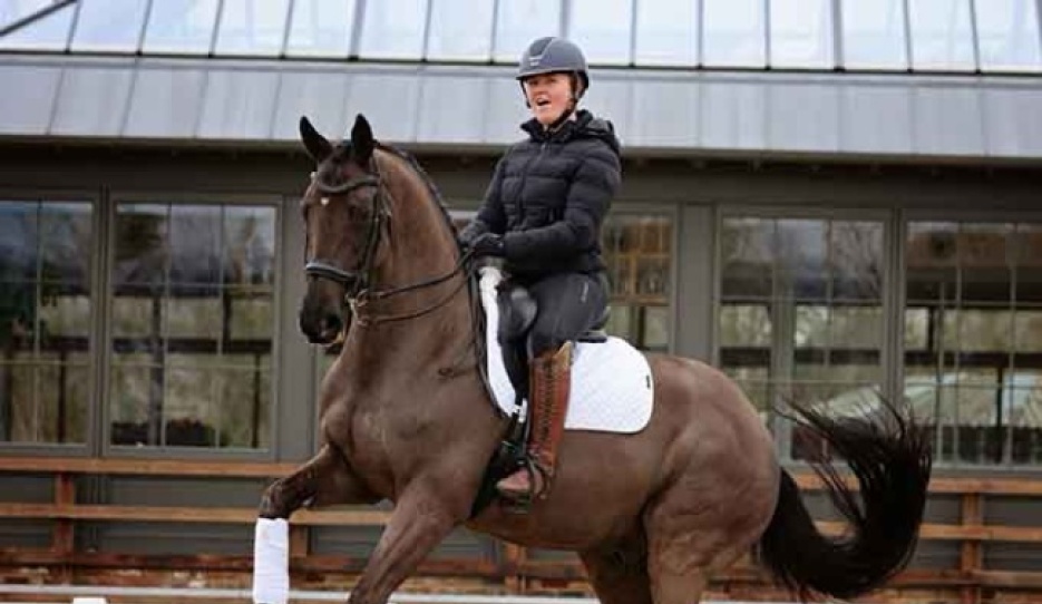 Amy Schiessl and Bellagio in the U.K.