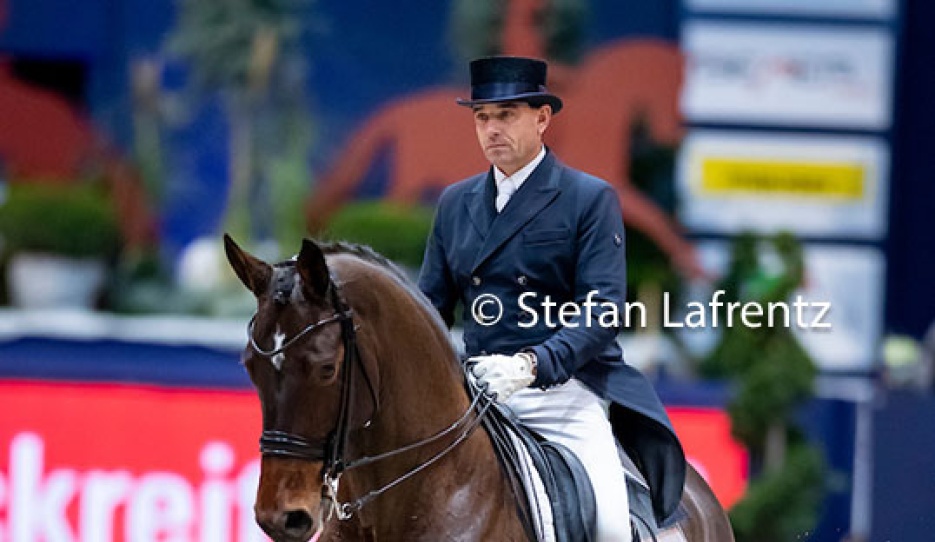 Schwanz and Hermes at the 2018 CDI Munich Indoor