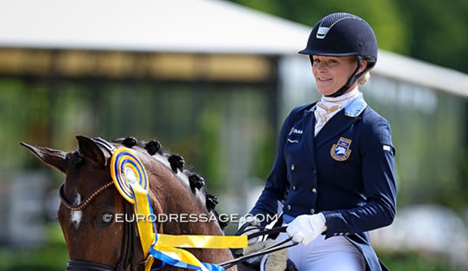 jeanna Hogberg and Astoria at the 2022 CDIO Compiegne :: Photo © Astrid Appels