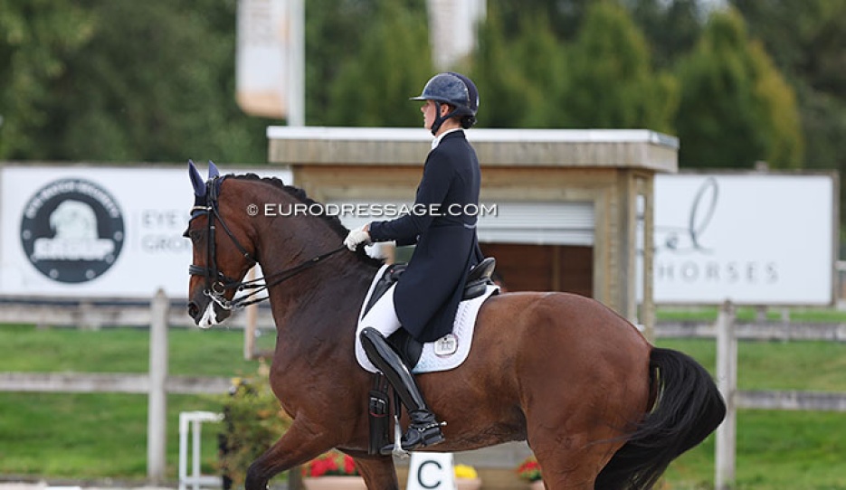 Jorinde Verwimp and Charmer at the 2023 CDI Kronenberg :: Photo © Astrid Appels