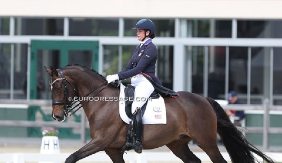 Anna Marek and Fire Fly at the 2024 CDI Hagen :: Photo © Astrid Appels