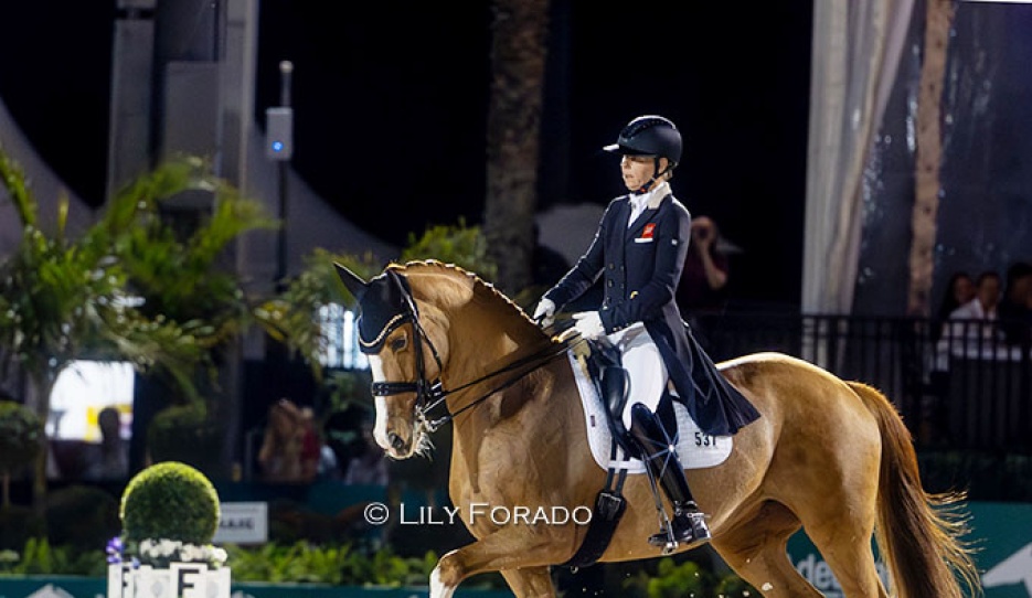 Susan Pape and Giulilanta win the 5* Grand Prix Kur at the 2026 CDI Wellington :: Photos © Astrid Appels
