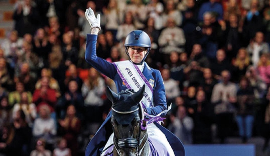 Maria von Essen and Invoice at the 2026 CDI-W Gothenburg :: Photo © Stefan Lafrentz
