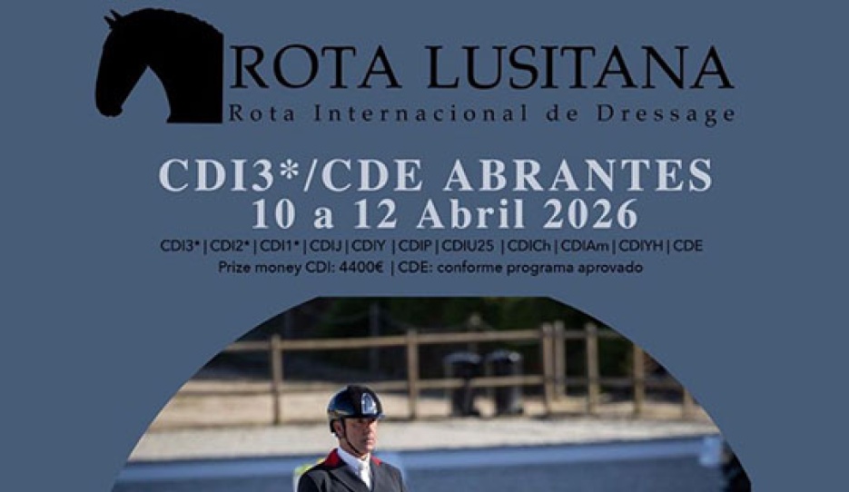 2026 CDI 3* Abrantes at Vale de Ferreiros Equestrian Centre in Portugal