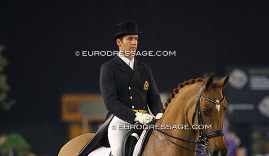 Wim Verwimp and Neversfelde Feuer at the 2011 CDI Zwolle :: Photo © Astrid Appels