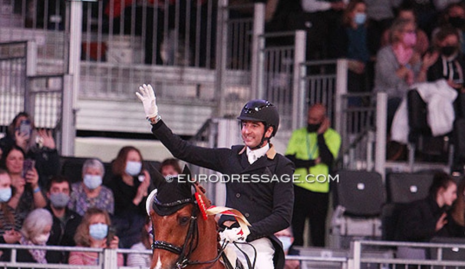 Alejandro Asencio and Focus at the 2021 CDI-W London :: Photo © Astrid Appels