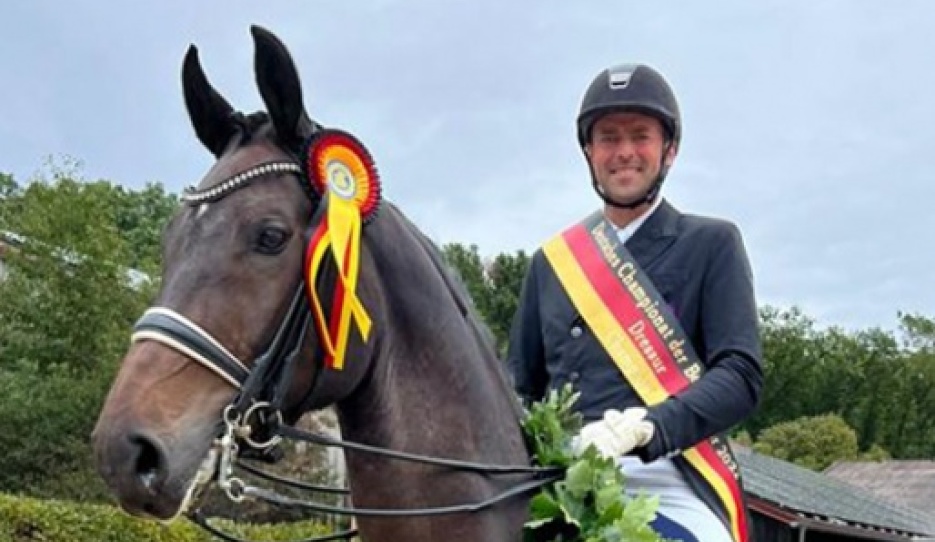 Heiner Schiergen is a multiple title winner at the German Professional Dressage Riders Championships