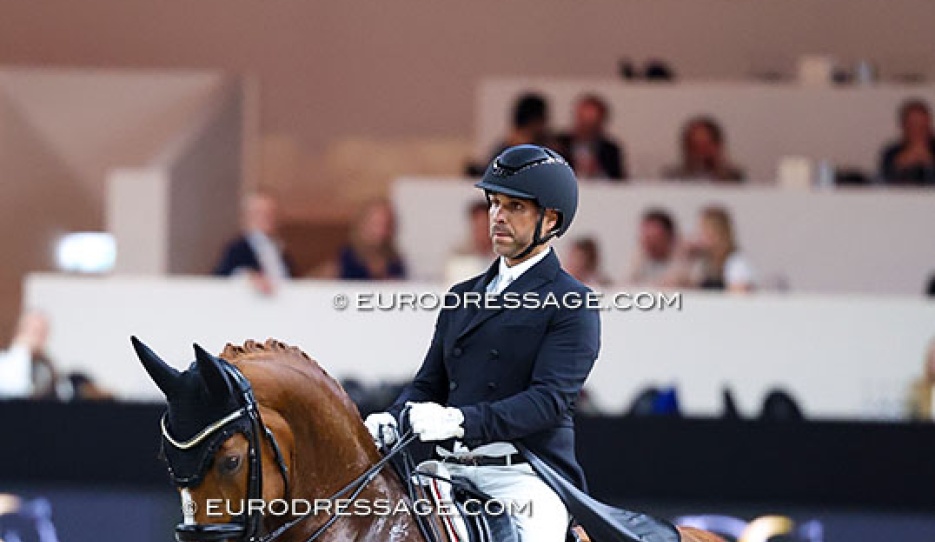Yessin Rahmouni and Kind of Magic at the 2026 CDI-W 's Hertogenbosch :: Photo © Astrid Appels