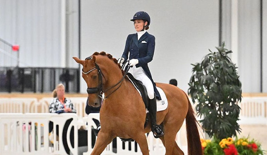Claire Darnell and Harrold S at the 2026 CDI Ocala :: Photo © Andrew Ryback