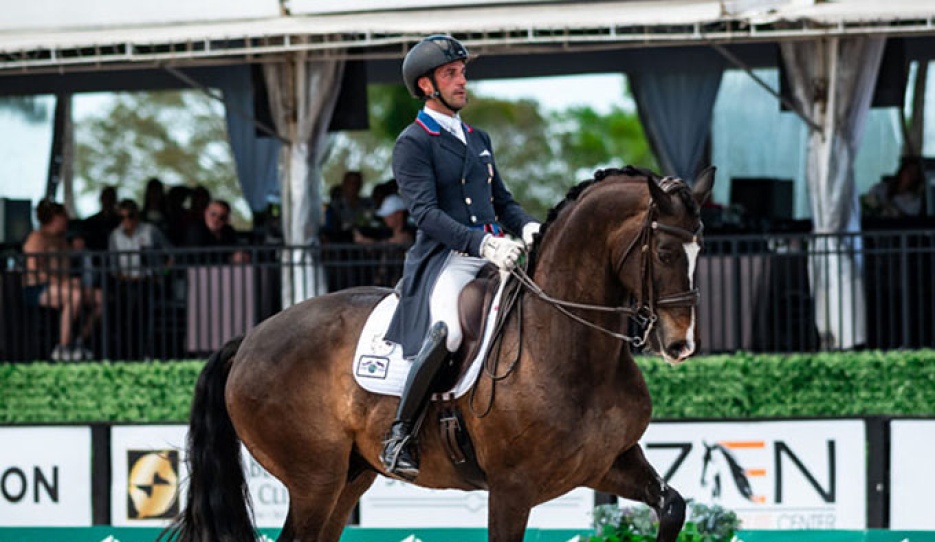 Jordan LaPlaca on Gold Play at the 2026 CDIO Wellington :: Photo © Centre Line Media
