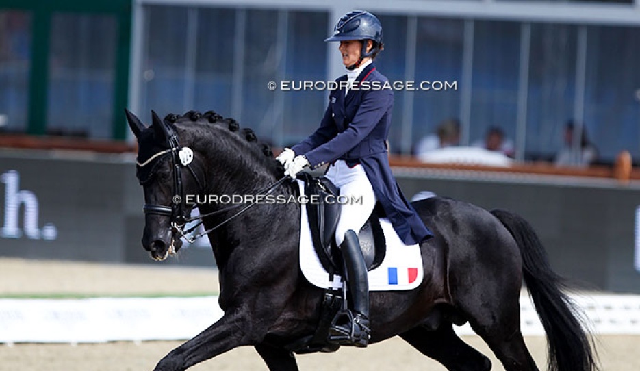 Maxime Collard and Cupido PB at the 2021 European Championships in Hagen :: Photo © Astrid Appels