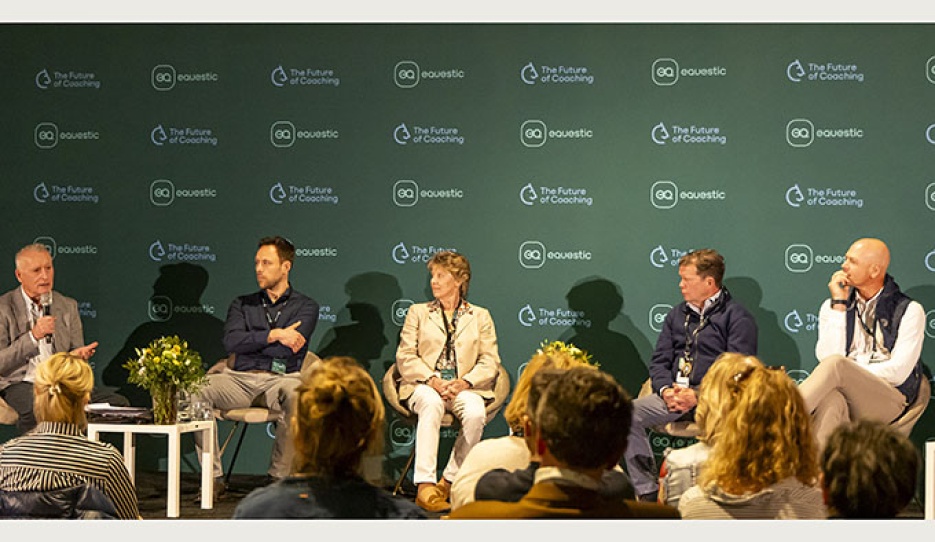 The Future of Coaching forum, an innovative panel discussion created in partnership between Equestic and The Dutch Masters in 's Hertogenbosch