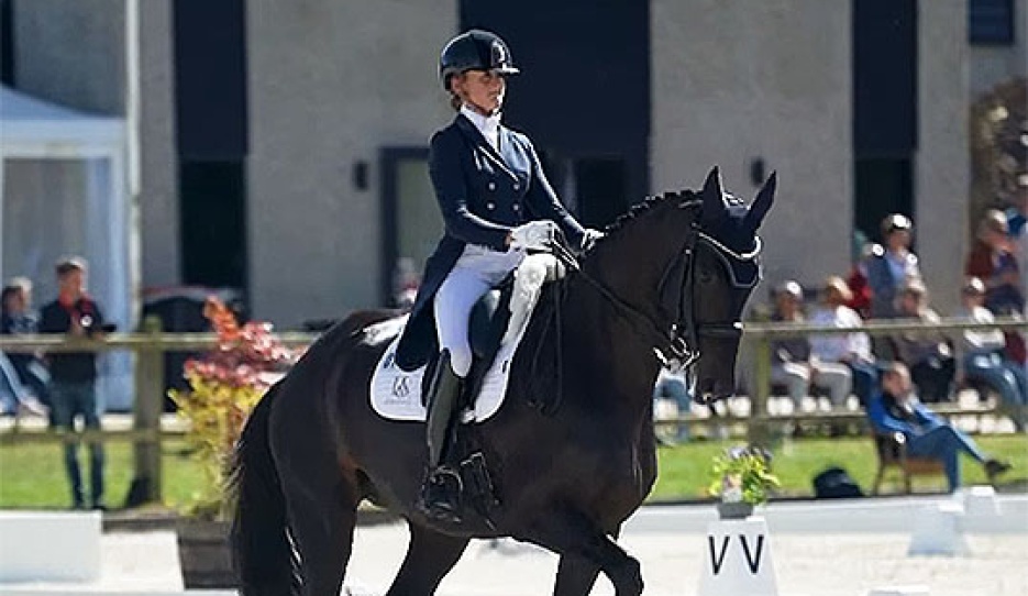 Marieke van der Putten and Zantana at the 2026 CDI Exloo