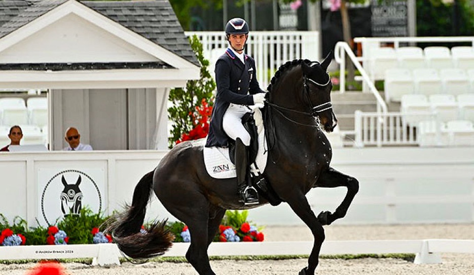 Christian Simonson and Indian Rock lead after the Grand Prix in the 2026 U.S Grand Prix Championships :: Photo © Andrew Ryback