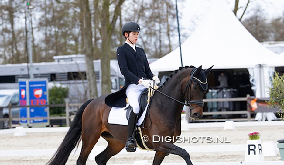Hyun woo Do on Nina Ricci MP at the 2026 CDI Tolbert :: Photo © Digishots