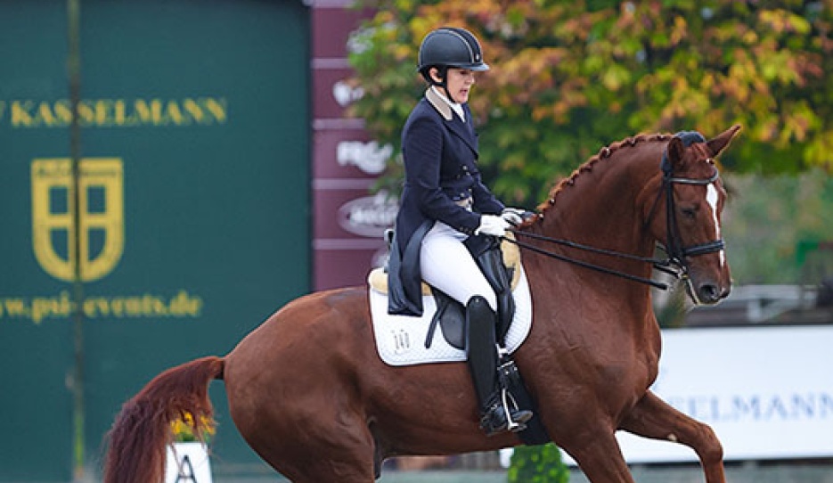Laurienne Dittmann and Van Halen at the 2023 CDI Hagen :: Photo © Astrid Appels