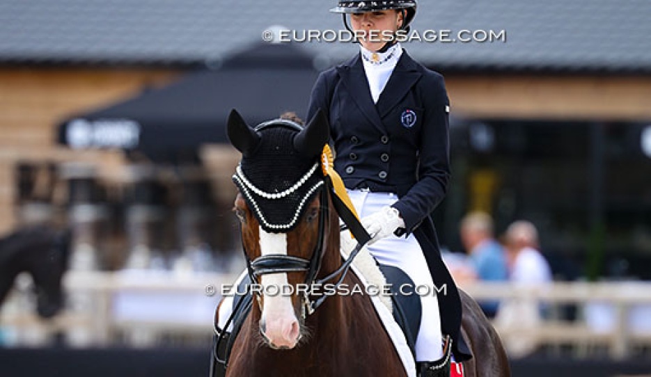 Leana Hofmann and Brando L at the 2026 CDIO Lier :: Photo © Astrid Appels