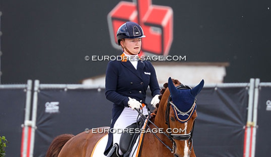 Feline Niessen and Quinn at the 2026 CDIO Lier :: Photo © Astrid Appels