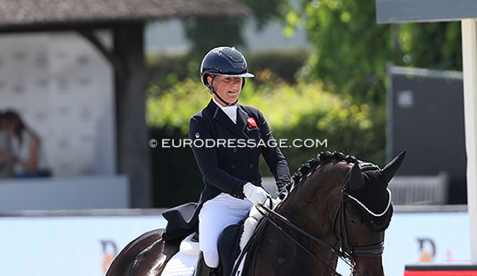 Sadie Smith and Swanmore Dantina at the 2026 CDIO Lier :: Photo © Astrid Appels
