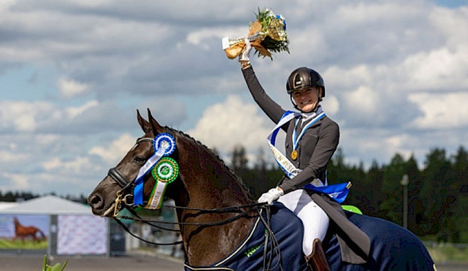 Stella Hagelstam and Hagels Prince Nassak win the 2026 Finnish Grand Prix Championships