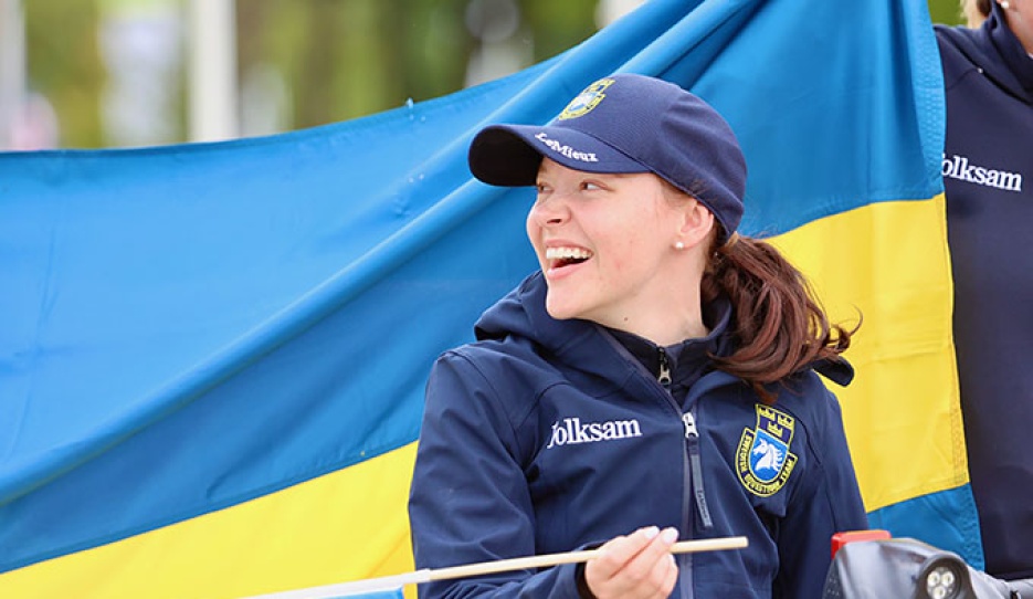 Pam Svane at the 2025 European Para Dressage Championships :: Photo © Silke Rottermann