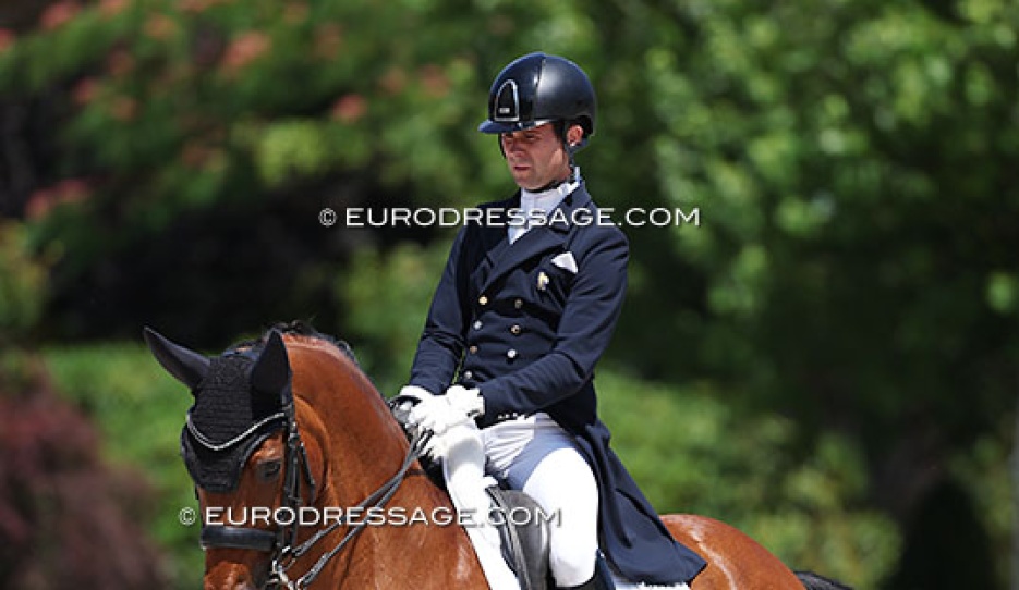 Alexandre Cheret and Bamona at the 2025 European Under 25 Championships :: Photo © Astrid Appels