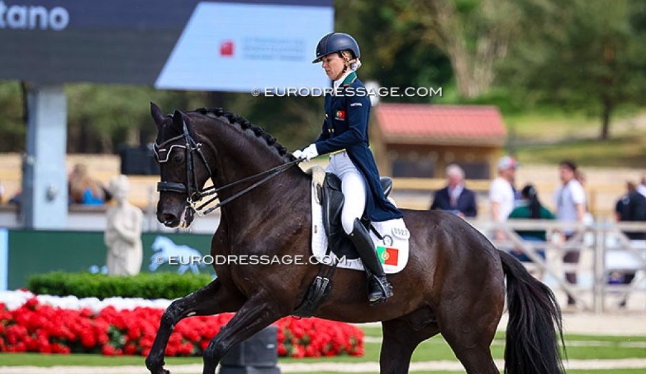 Maria Caetano and Hit Plus at the 2026 CDIO Fontainebleau :: Photo © Astrid Appels