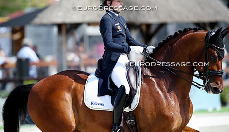 Rebecca Mauleon and Johnnie Walker BCN at the 2026 CDIO Lier :: Photo © Astrid Appels