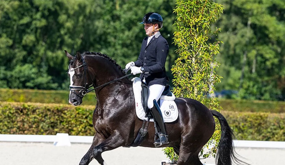 Gerrel Vink and So You Can Dance in the 2026 Pavo Cup Semi Finals :: Photo © Digishots