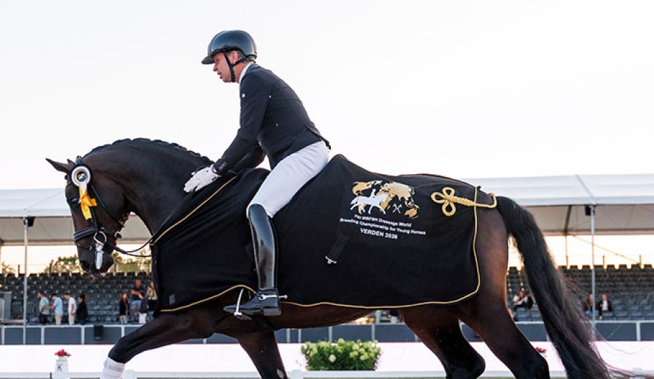 Roman Empire with Bart Veeze at the 2026 WCYH in Verden :: Photo © Stefan Lafrentz