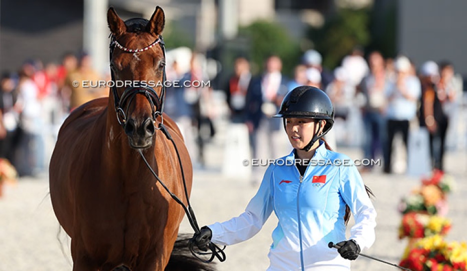 China's team newcomers Jiayi Yu and Jackpoint are one of the medal favourites of these 2026 Asian Games :: Photo © Astrid Appels