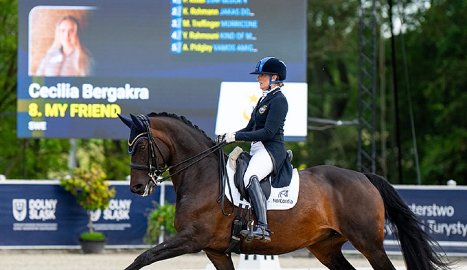 Cecilia Bergåkra and My Friend at the 2026 CDI-W Wierzbna Bialy Las :: Photos © Katarzyna Broda 