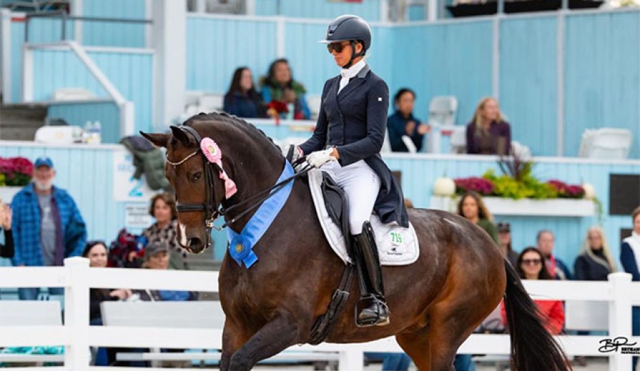 Silva Martin and Farouche at the 2026 CDI-W Devon :: Photo © Bethany P
