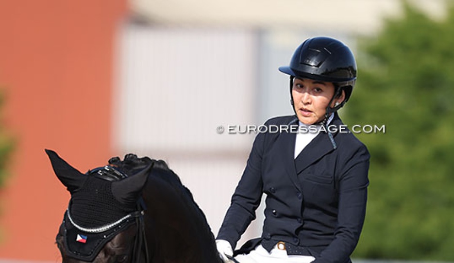 The Philippines' Marie Antonette S. Leviste on Fanto at the 2026 CDIO Lier :: Photo © Astrid Appels