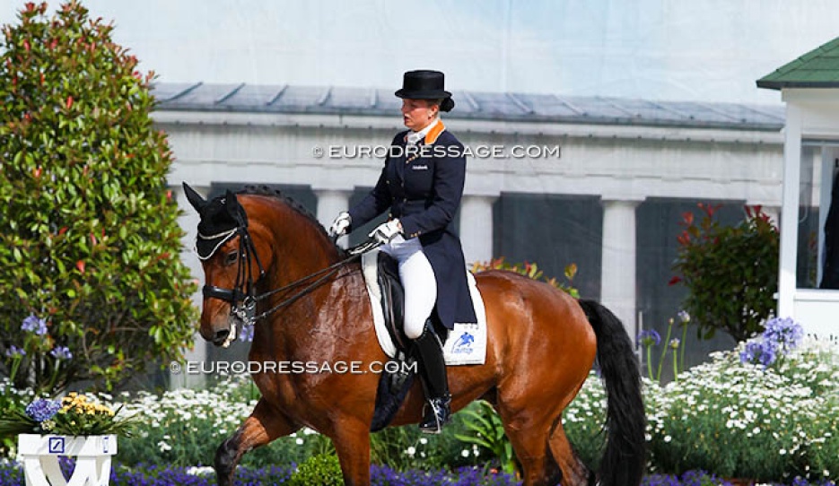 Lotje Schoots and Torricelli at the 2012 CDIO Aachen :: Photo © Astrid Appels