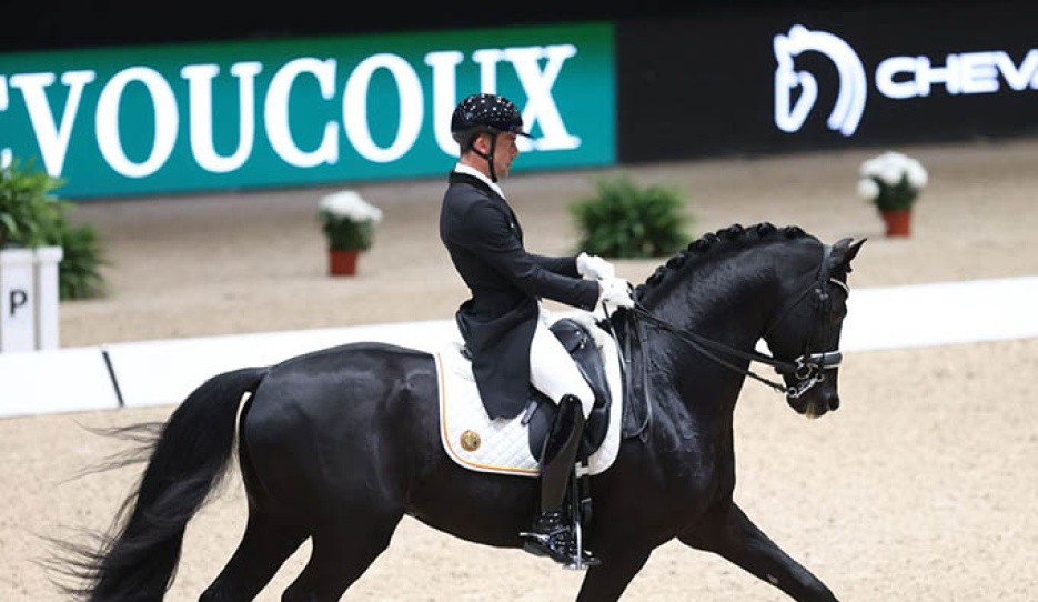 Justin Verboomen and Zonik Plus won the CDI-W Lyon in 2025 :: Photo © PSV