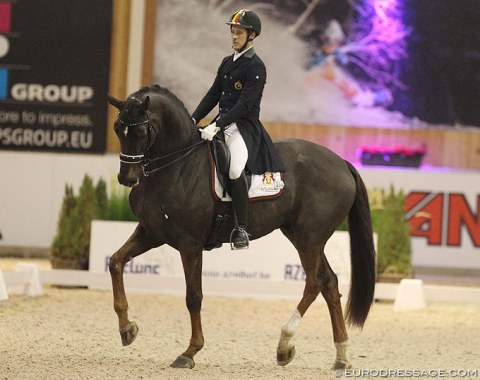 Simon Missiaen made his Grand Prix debut on Charlie (by Florencio x Osmium) at the 2018 CDI Lier
