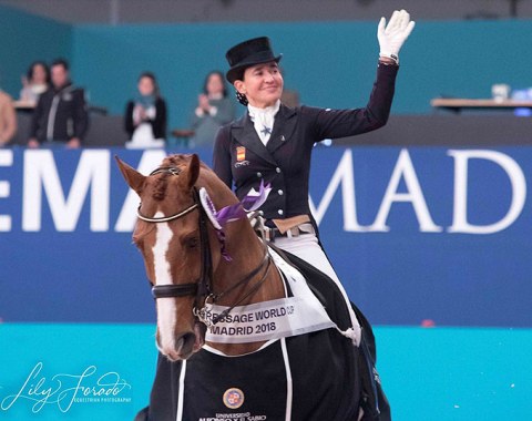 Beatriz Ferrer-Salat and Delgado win the first ever world cup qualifier held in Madrid